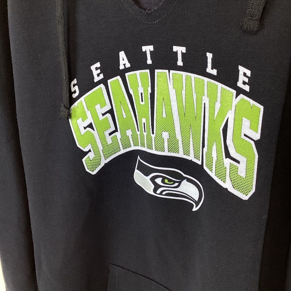 Seattle Seahawks Hoodie NFL Team Apparel V Neck 3X - Picture 4 of 6